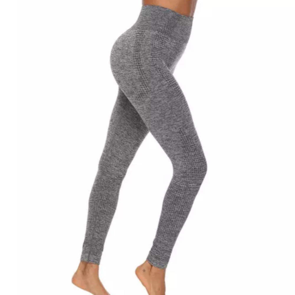 Seamless high waisted tummy control yoga leggins